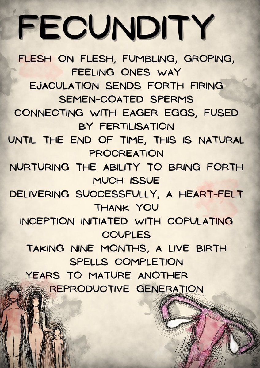 SOUMpoets's tweet photo. Fecundity 🔥
#poetry #poemoftheday #poem #cryptowriters #writes #writing #poetryoftheday #poetsoftwitter #funwrites https://t.co/ugYn1g9X7T