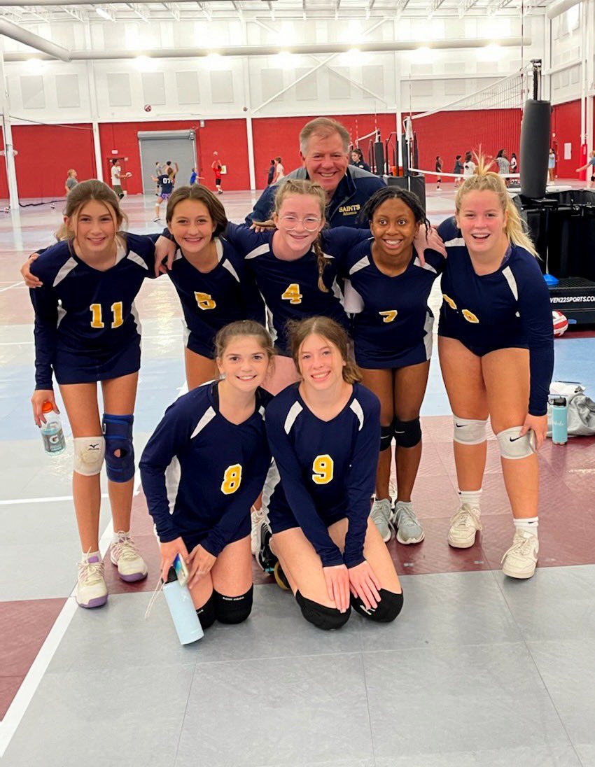 SAINTS MSB Volleyball wins 2-0 over St Edward’s. <a href="/StCatherinesRVA/">St. Catherine's School</a>