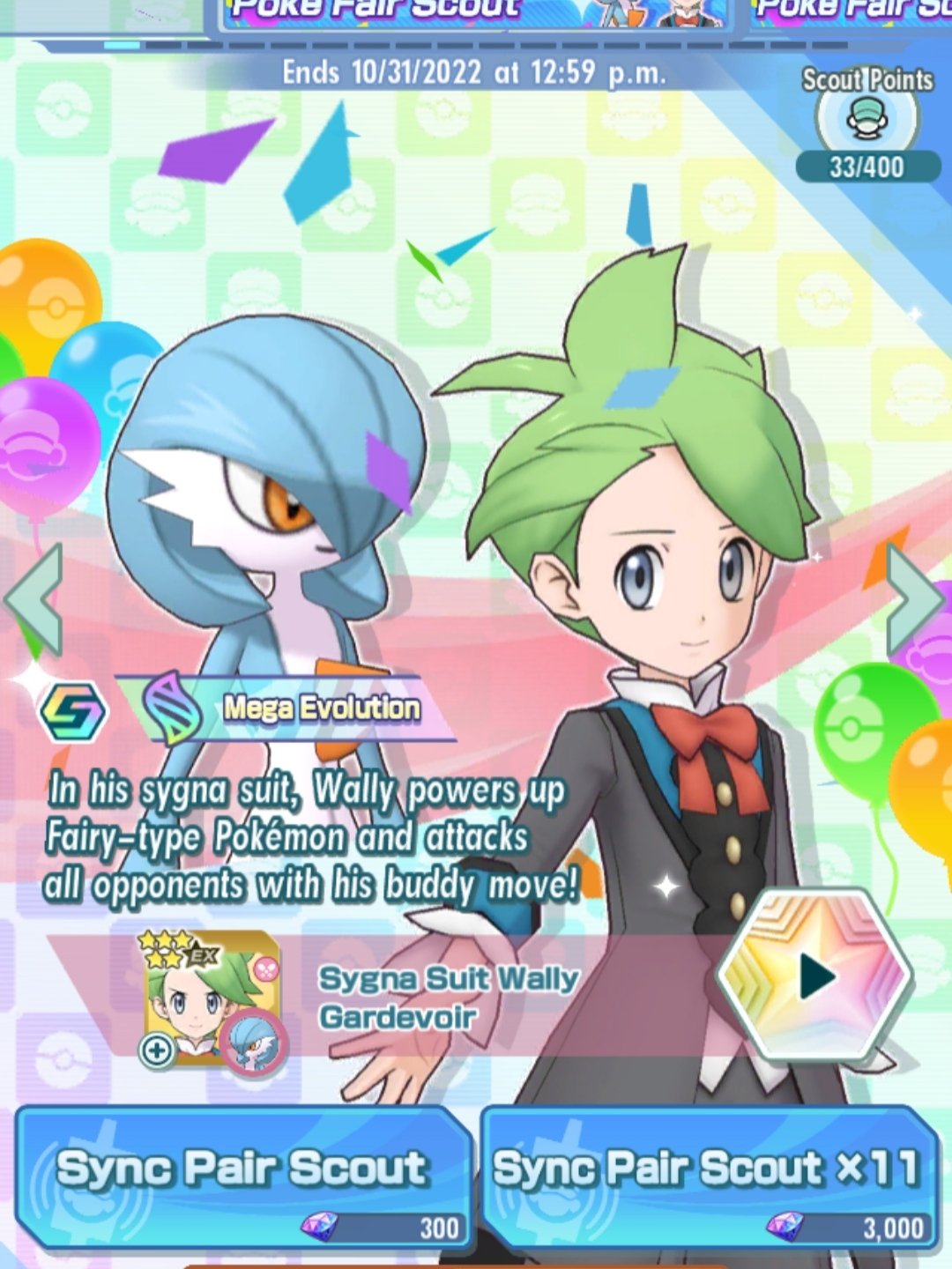 Sygna Suit Wally & Mega Gardevoir