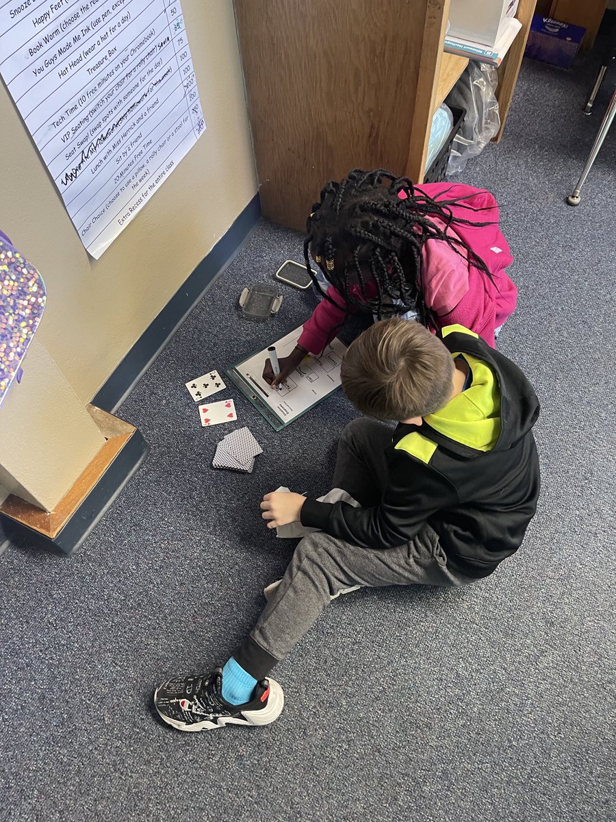 Some eager-to-share mathematicians followed by some part-part while practice makes for a pretty awesome morning in 3rd grade!💙