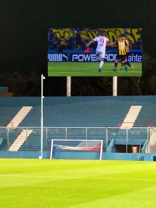 Nacional está probando el funcionamiento de la pantalla gigante