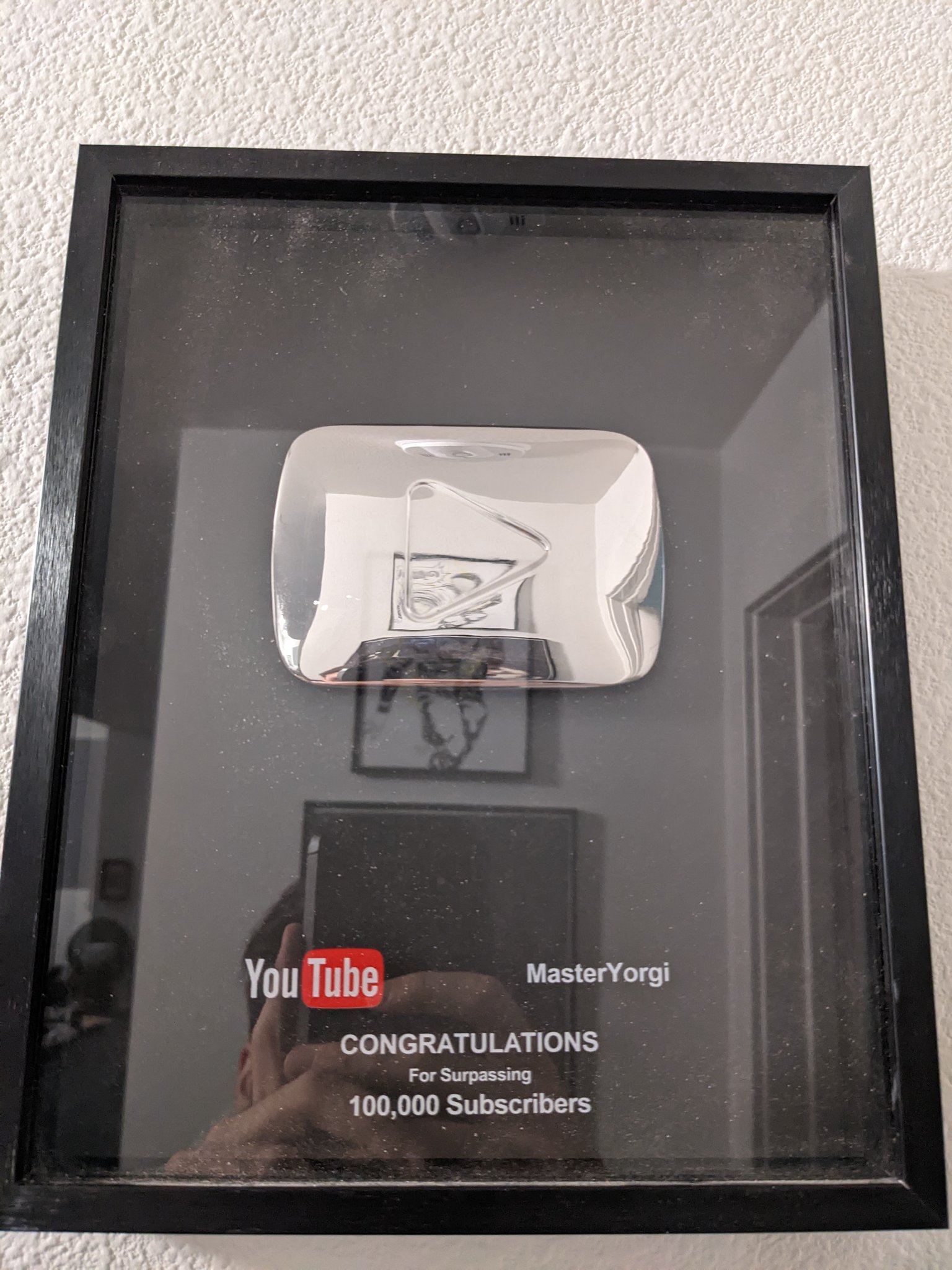 Octo on Twitter "If your 100k YouTube plaque looks like this you qualify for a senior discount