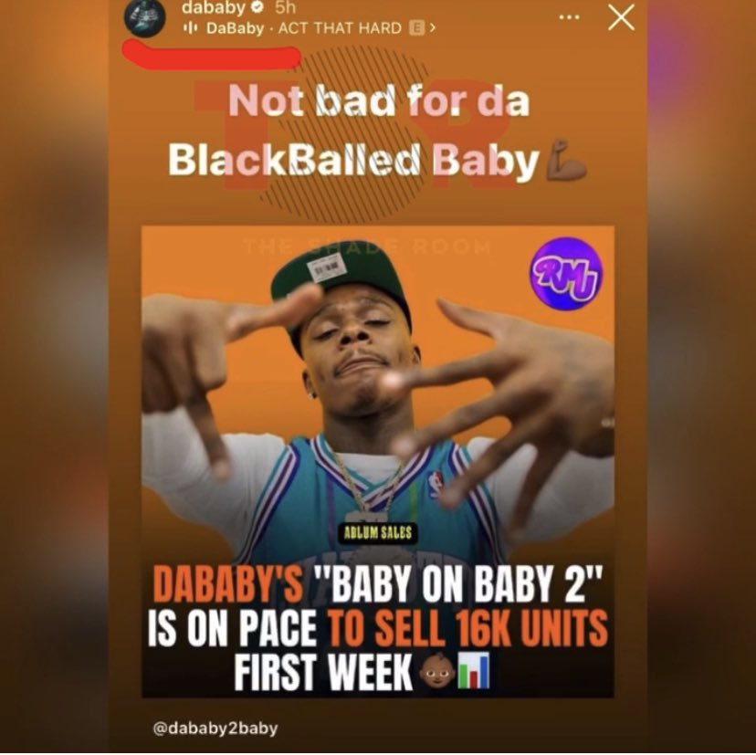 TheShadeRoom on Twitter "DaBaby responds to criticism regarding low