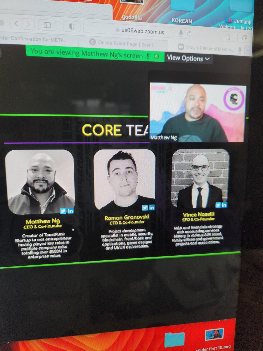 What an incredible presentation by <a href="/toastpunk/">🍞ToastPunk.eth</a> and the Racer Club crew.

Thanks to <a href="/metarise_dao/">METARISE</a> for putting on such a great presentation with the cohort.