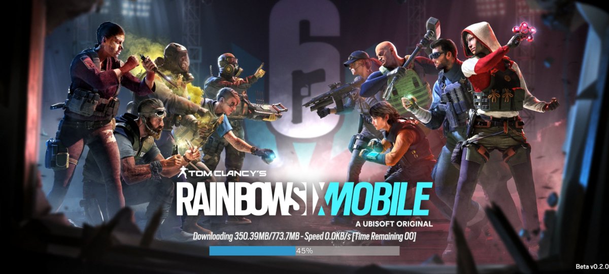 Snappy55's tweet photo. @Rainbow6Mobile 
Anyone having issues installing? The game keeps installing halfway and stays there, reinstalled multiple times but it's repeats the same thing and also I still have 50gb of space left Soo that isn't the issue https://t.co/FM9CeE6A5n