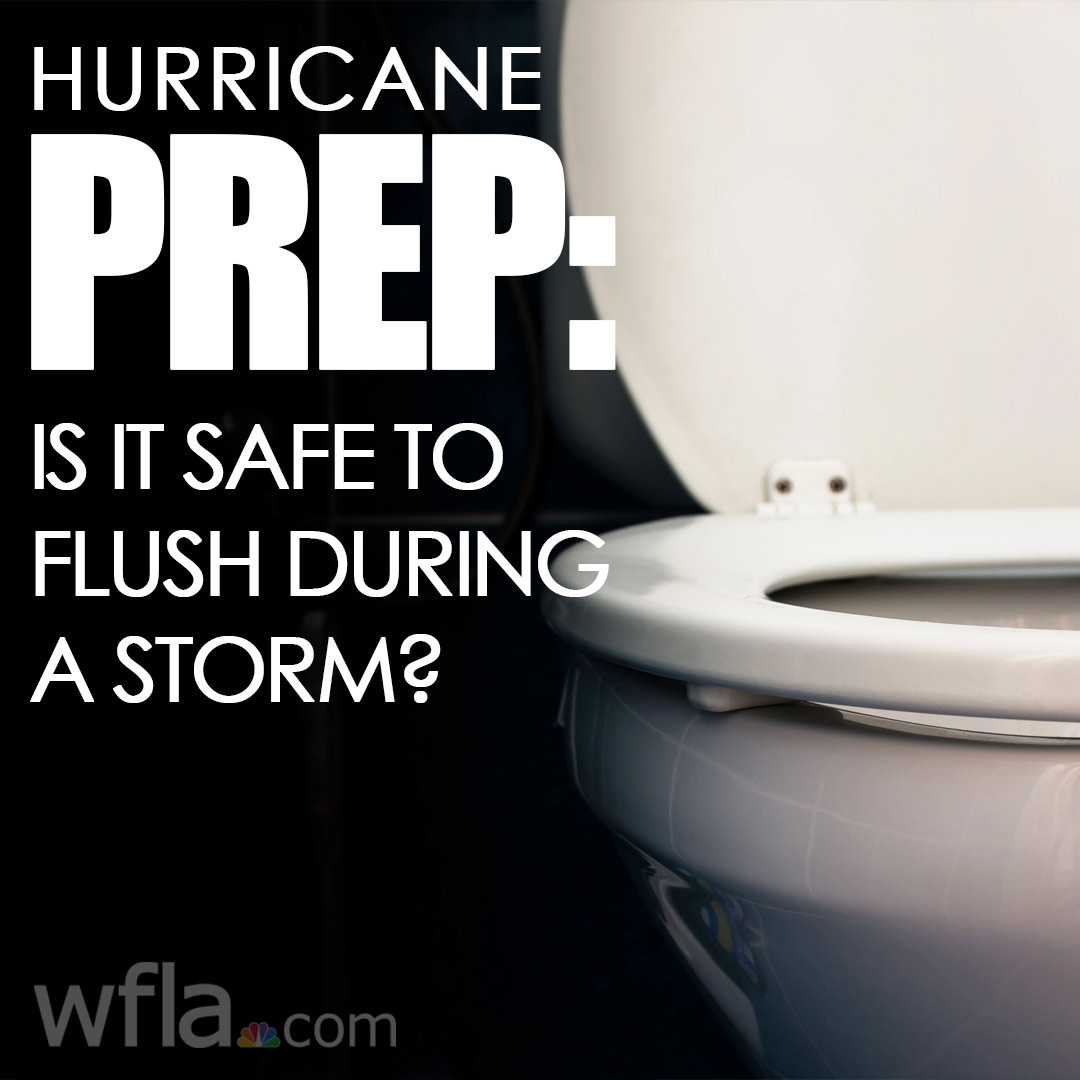 WFLA NEWS on Twitter "Is it safe to flush toilets during a hurricane? https//t.co/cGYnEkDJ9w