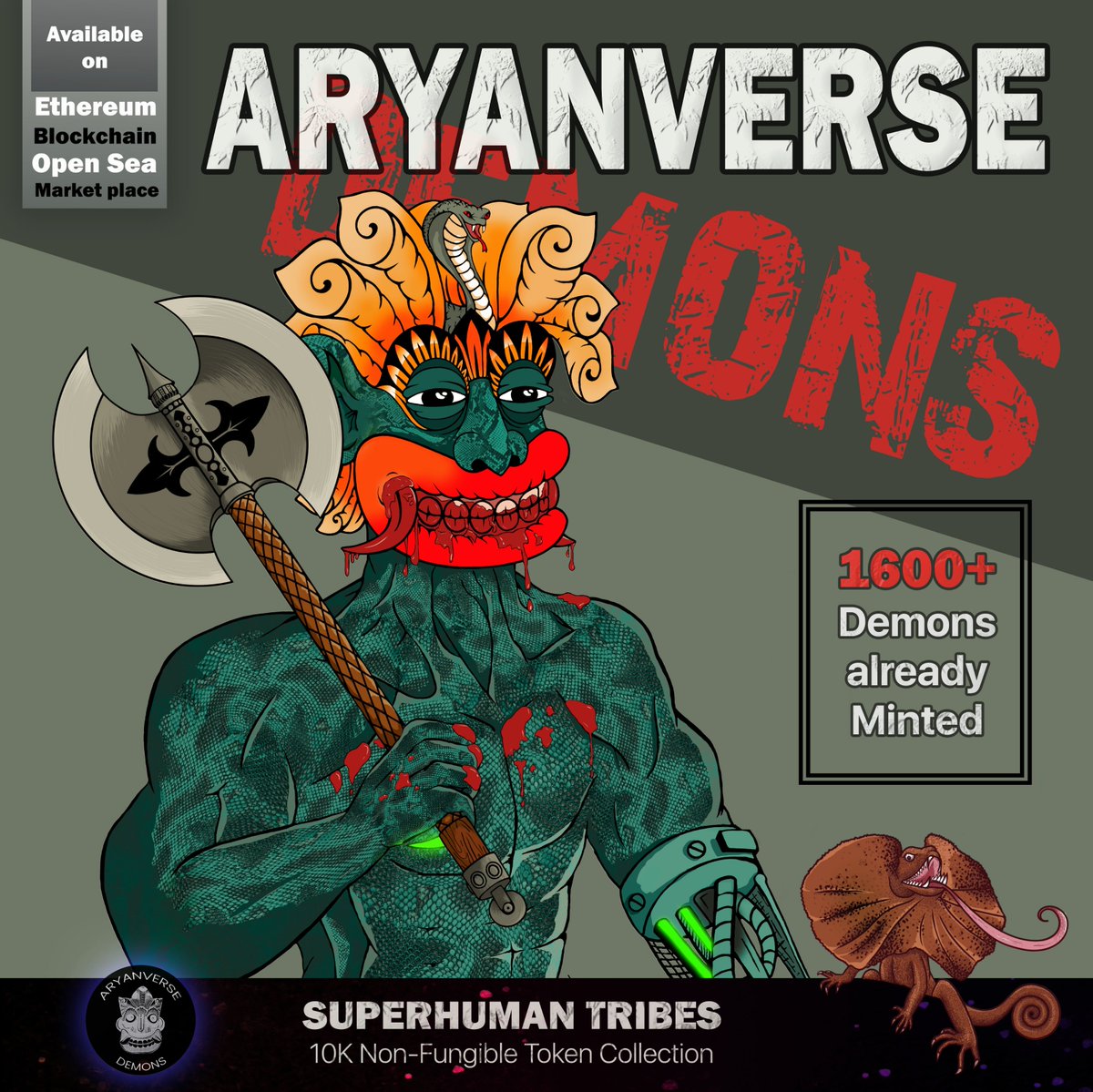 Get more privileges, MINT ARYANVERSE !!!

See more : aryanversenft.com
Mints : mint.aryanversenft.com 

#nfts #nft #nftart #nftcommunity #digitalart #cryptoart #eth #opensea  #MintingNow #metaverse #nftproject #nftmarketplace #nftcollectors #NFTcollectibles