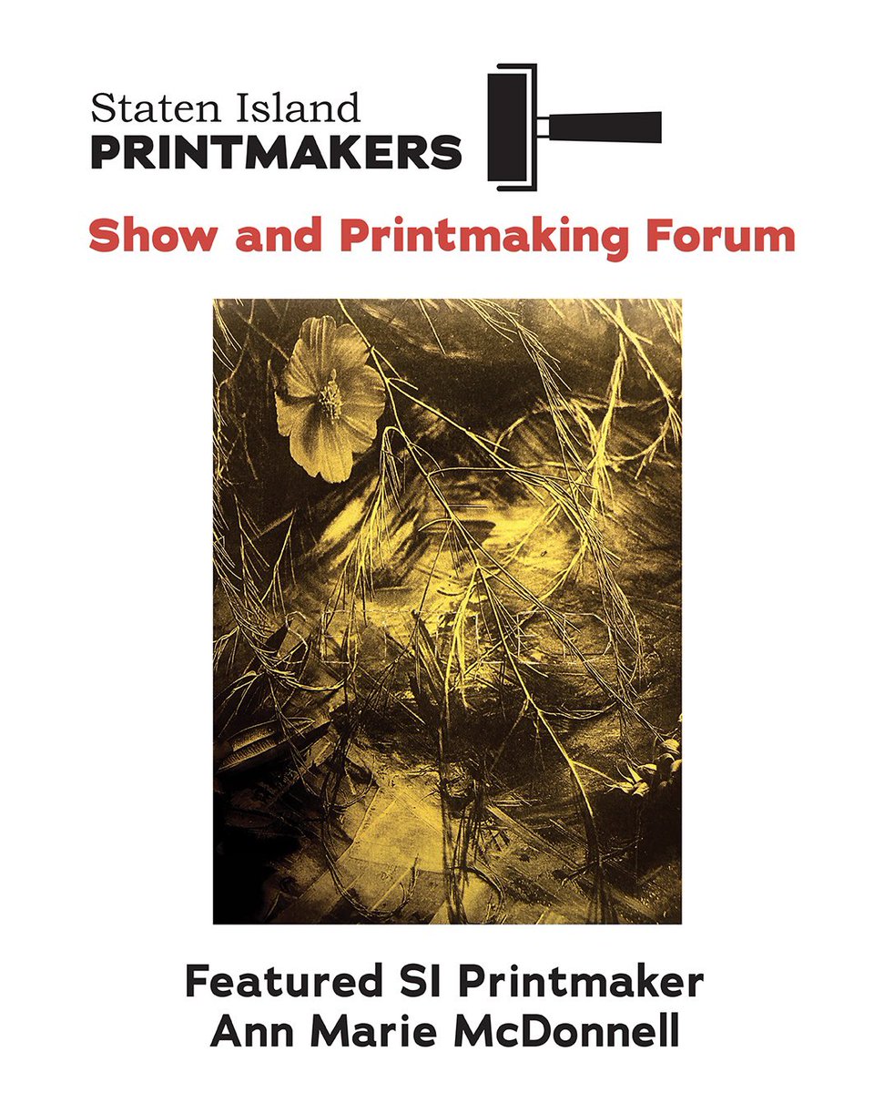 SIPrintmakers's tweet photo. SI Printmakers: Show and Printmaking Forum, opens 10/1 at Art on the Terrace from 1-5pm. Stop by and see the show! This project has been funded by a 2022 DCA Art Fund Grant from @statenarts with public funding from @nyculture. #statenisland #printmaking #prints #solarprint #art https://t.co/hI4Q28Bmso