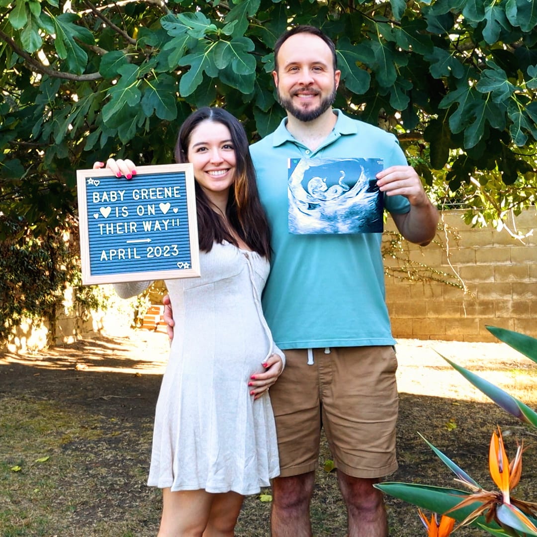 Neither one of us have ever gotten anyone pregnant or gotten pregnant so OUR PARTS WORK!

Seriously though we are SO EXCITED!