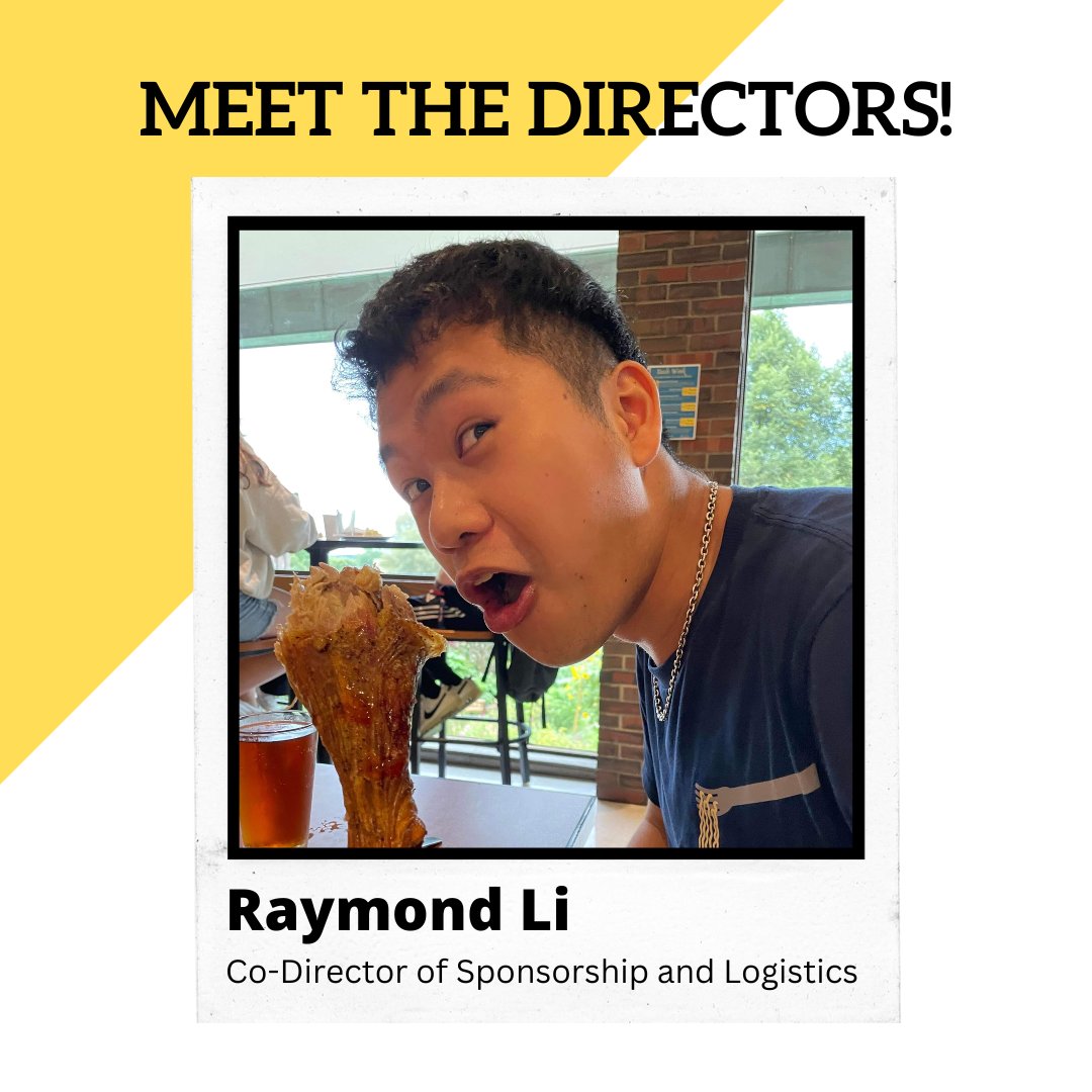 Next we’re introducing our director of sponsorship and logistics, Raymond Li! He really enjoys working with a brilliant team of friends at HackUMass! #hackumass #hackathon #hackumassx #team #hackathon2022