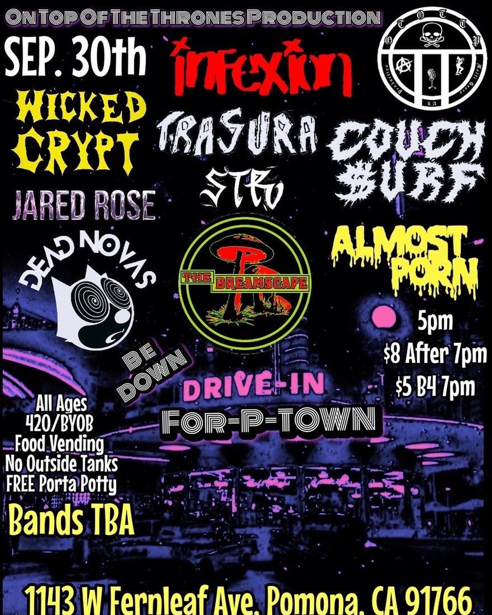 RAGER THIS FRIDAY IN POMONA