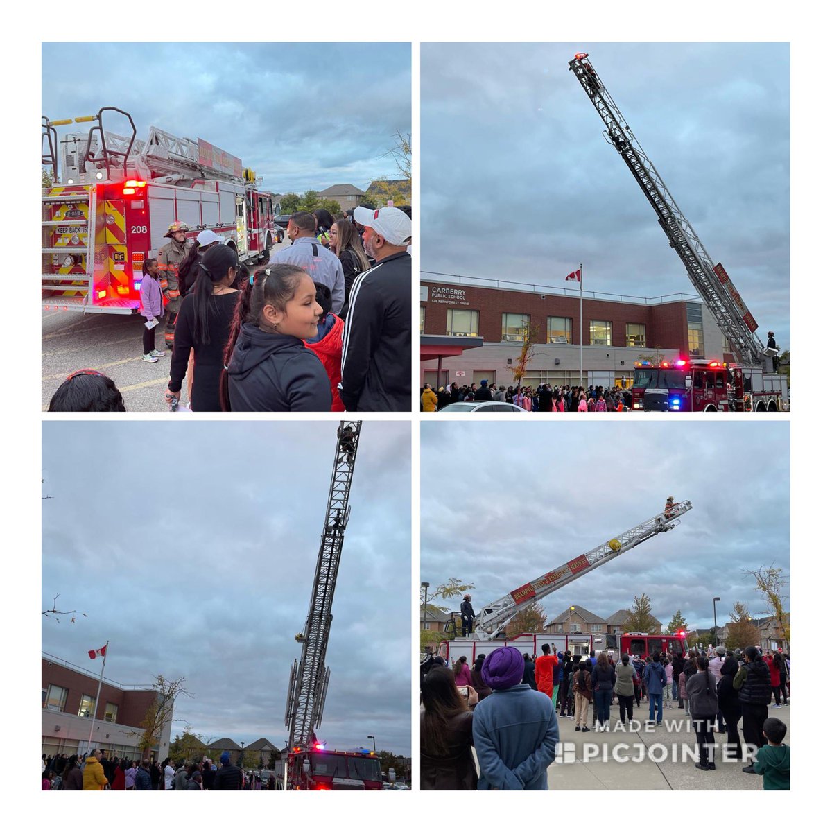 Wow! We had an amazing Open House bringing our Carberry community together! #peelfam @PeelSchools Thank you to our special guests: @BramptonLibrary @WelcomeCentres @BramptonFireES @CityBrampton Recreation @CPFNational