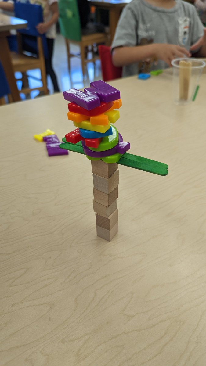 GayheadLibrary's tweet image. Kindergarten students in the Gayhead Library
built Chica Chica Boom Boom trees and tried to balance the letters in their name. Great engineering, problem solving, and perseverance by all!
@WCSDEmpowers 
@GayheadWCSD 
@ASchout10