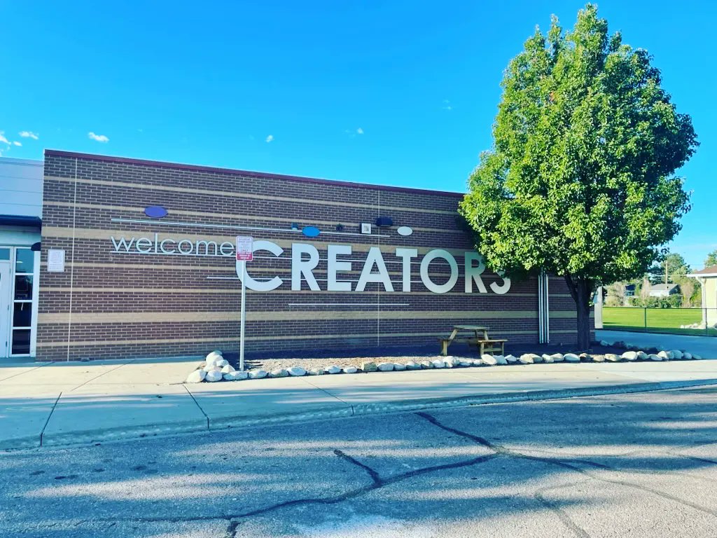 burrellartsk12's tweet photo. Did you see 👀 our NEW SIGNAGE!!! Located by the North Parking lot at the K-8 Campus! Our students and staff are definitely CREATORS🎨🎭🎥🎵💃🏽🩰!
#burrellartsk12 #wearecreators #newsignage #visualandperformingarts https://t.co/M7UOTLfwS9