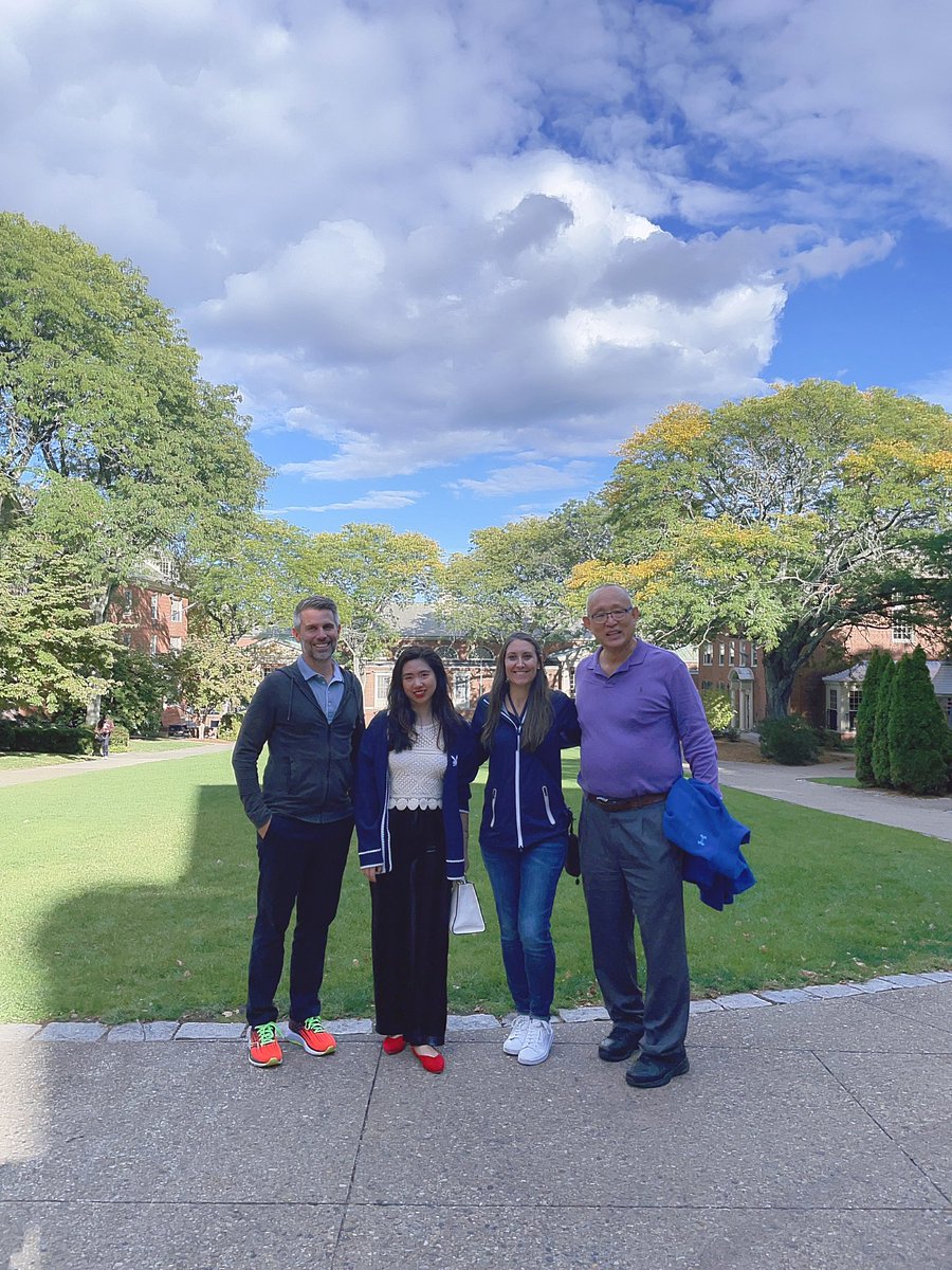 It was great to see my friends and mentors from the south today! These three NAK fellows spontaneously organized a symposium on the future of sport management at the Ivy League school. I learned a lot 🤣