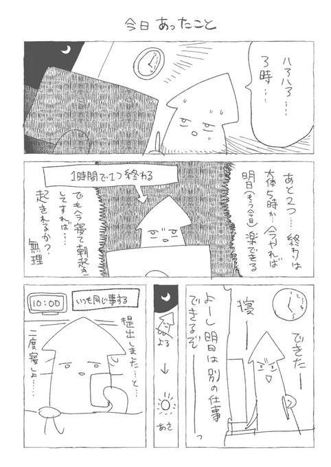 次の日楽するために夜更かししても結局同じ時間だけ寝るから意味ない 