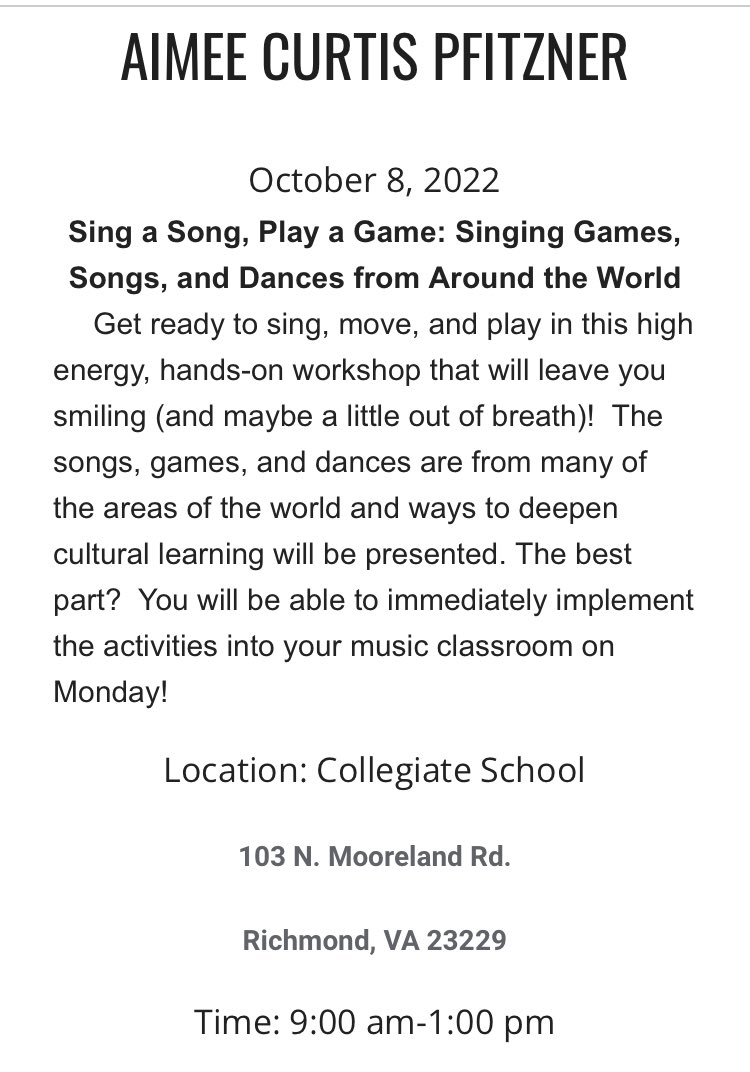 Join us on October 8th!