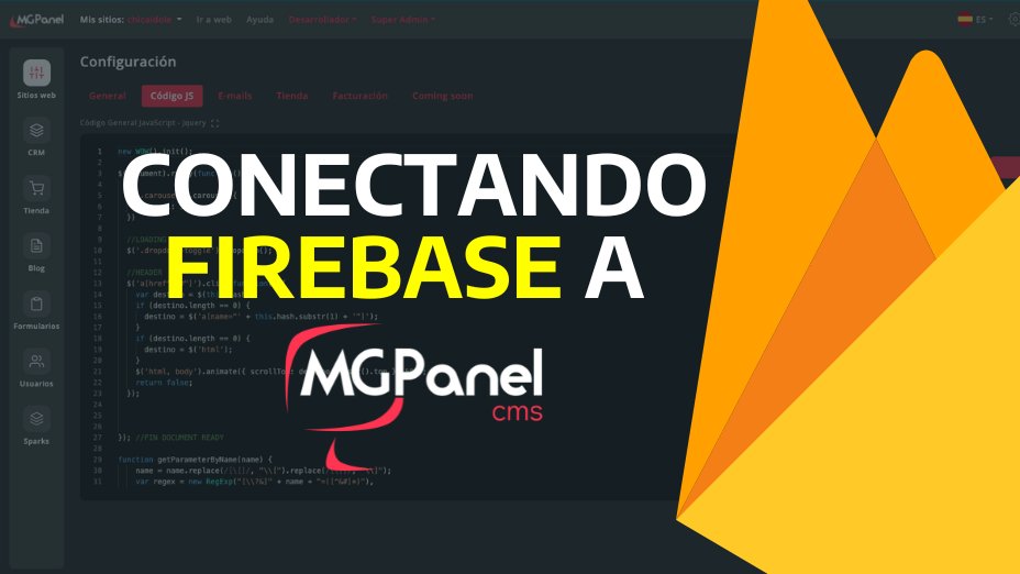 eloymanuelch's tweet photo. Conectando Firebase a MGPanel, el primero de varios tutoriales para utilizar #Firebase en #MGPanel  https://t.co/HLosj7BLsc 
#html #web #javascript https://t.co/pwp4rGXh1J
