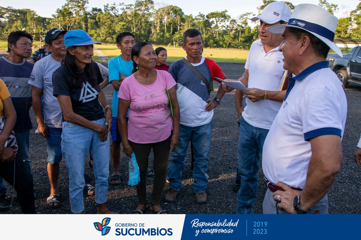 🏞📍// Generamos desarrollo y conexión entre las comunidades por donde atravesará el proyecto de 4 km. de asfalto, desde Jambelí hacia Abdón Calderón en Lago Agrio, proyecto que beneficia cerca de 1.000 familias.

#AmadoChávezPrefecto
#ResponsabilidadYcompromiso
#VivirMejor