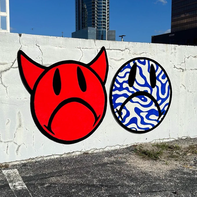 red or blue?  