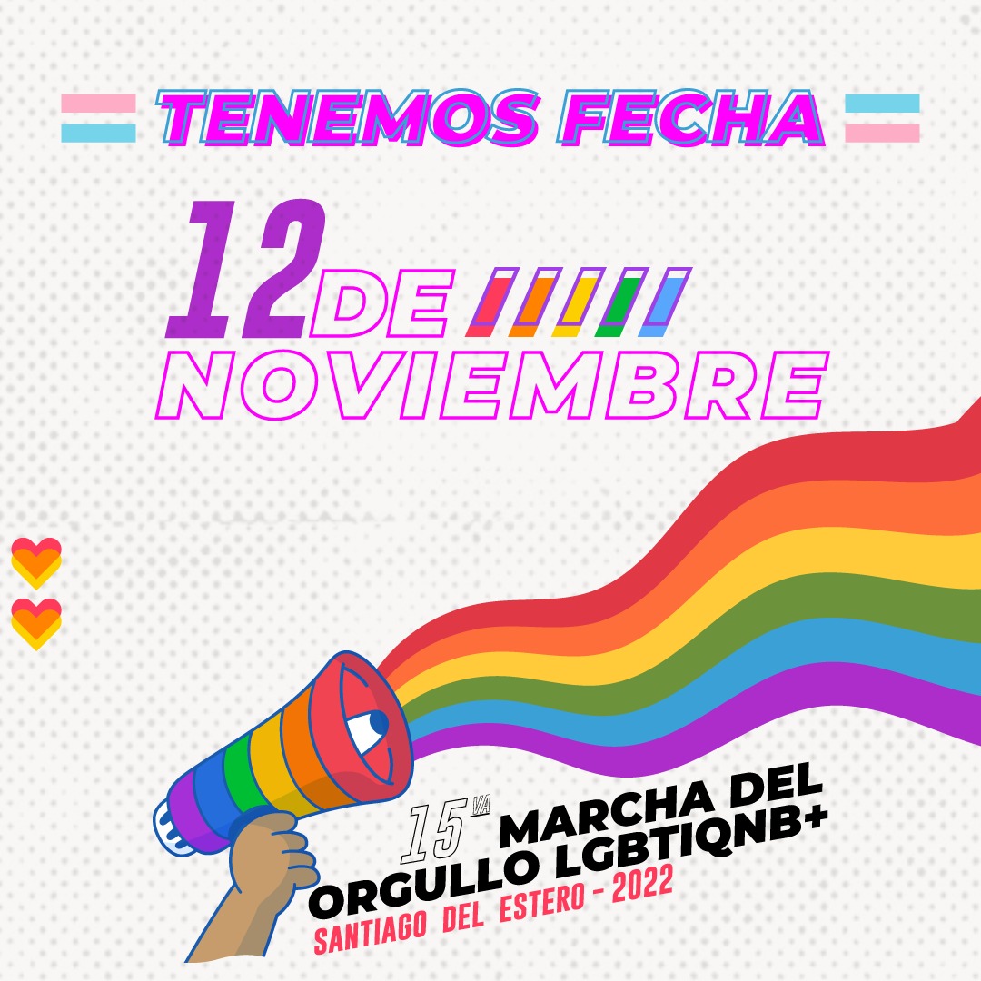 poder_sde's tweet photo. ¡Volvemos a las calles!

El sábado 12 de noviembre nos volvemos a encontrar para celebrarnos. A las 19hs concentramos en Plaza El Maestro (Balcarce y Belgrano).

Con nuestro orgullo como respuesta politica, celebramos lo conquistado y vamos por más🌈💜 https://t.co/9daWChEGrf