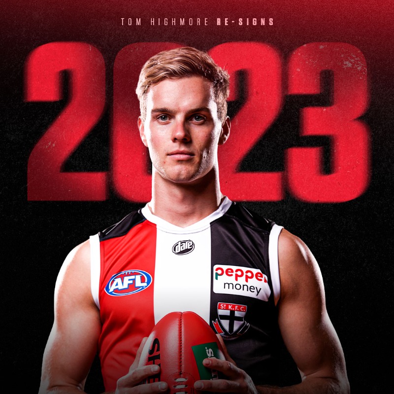stkildafc's tweet photo. Four more for 2023 ✍️