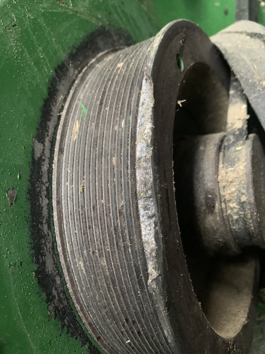 2008 9870 combine. Catastrophic fan failure.  Any machine shops that can fix and balance these pullys? Rad repair?