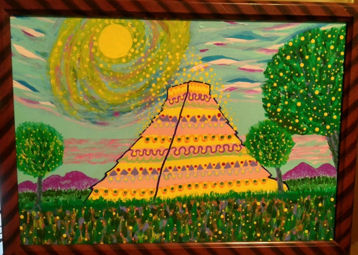 BiggyNeptune's tweet photo. 新しい絵です。
「Mayan Pyramid マヤのピラミッド」
#Maya #MayanPyramid
#マヤ #マヤのピラミッド https://t.co/fWCAIr5mKr