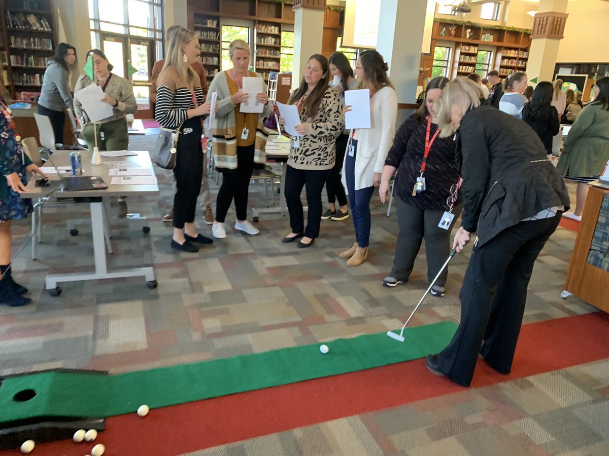 andy_flodberg's tweet photo. These educators hit it on the “fairway” during our TOP Golf themed seminar. @Y115TOP https://t.co/yqDIXdoQzI