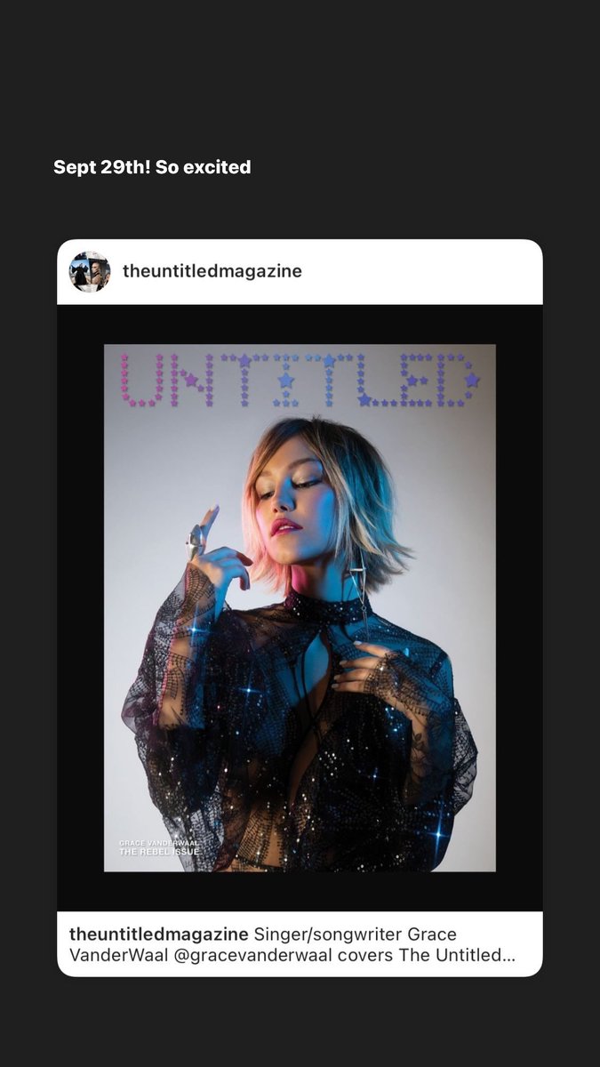 FANderWaalNews's tweet photo. .@GraceVanderWaal on Instagram Stories
@mtv #ParisFashionWeek @TheUntitledMag #TheRebelIssue @YSL #SupportGraceVanderWaal #LionsDen #Megalopolis #ChooseKindness https://t.co/4AtQ4v6PDM