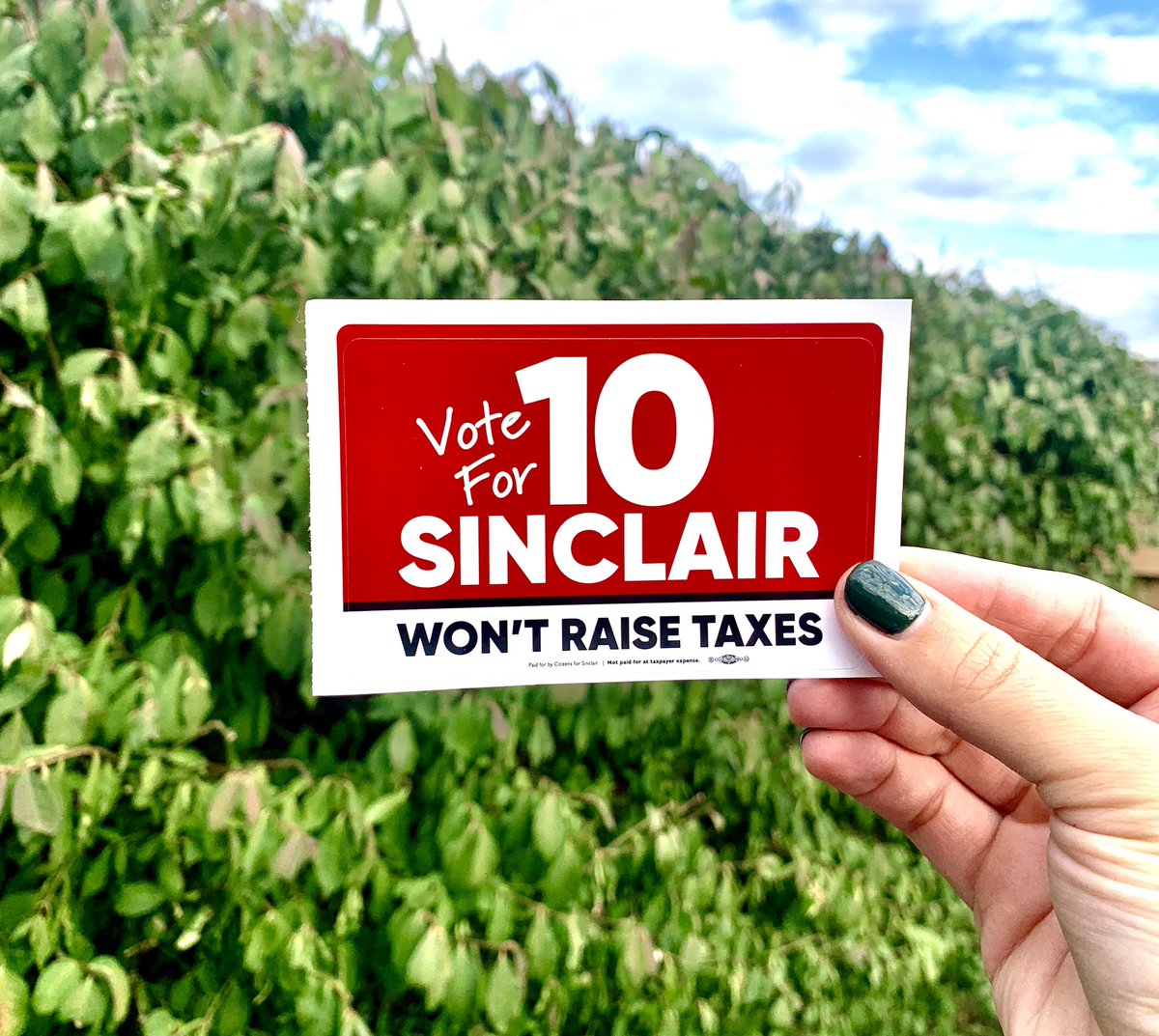 Vote for Issue 10!

Sinclair is a vital part of the Miami Valley. Join us in helping our students forge lifelong career paths by voting for the renewal levy. 

#WontRaiseTaxes