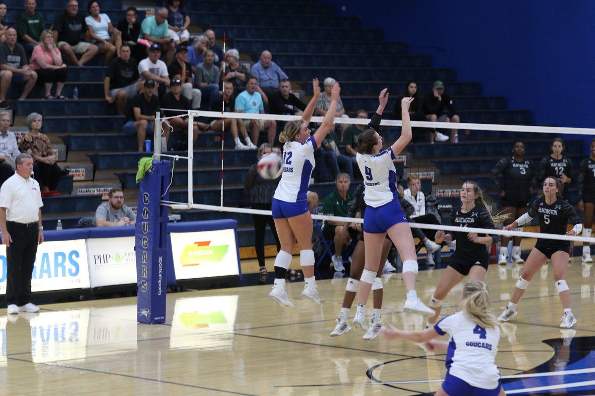Cougars Prevail in Four Sets Over Spring Arbor Cougars bit.ly/3E0qlbS