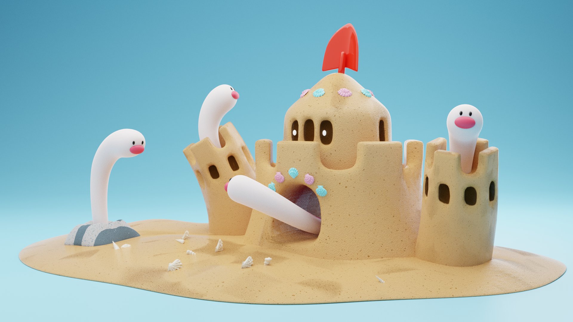 ぎーこ ウミディグダとシロデスナ ポケモンsv 3dcg d Pokemon ポケモン T Co Qyd4pegszt Twitter