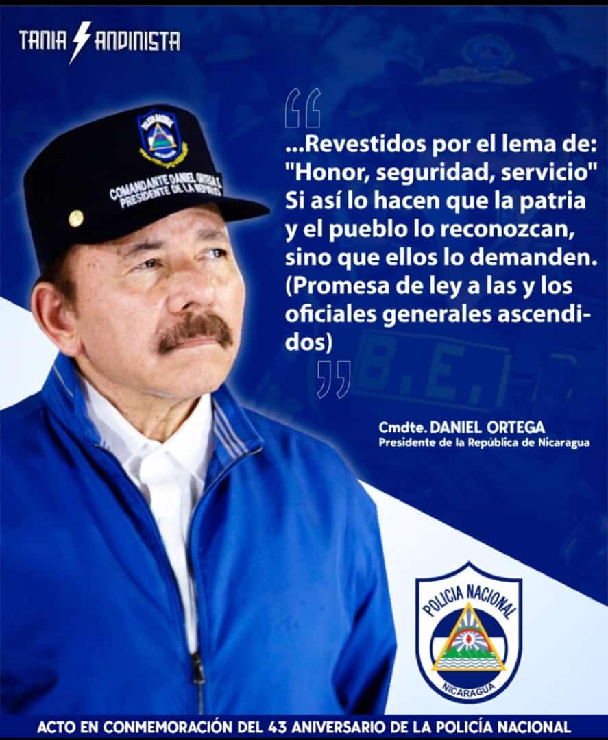 Contundente durante su discurso el comandante Daniel refiriéndose a la dictadura perfecta. #HayPatriaHayPaz #PatriaBenditaYLibre