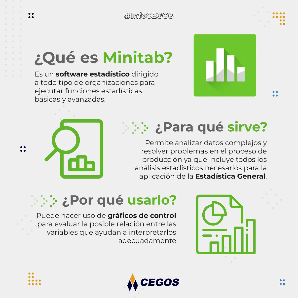 ¿No sabes que es Minitab? 💻
Aquí te contamos un poco sobre lo que es y sus utilidades. 🔍
#Conocimiento #InfoCEGOS #Minitad