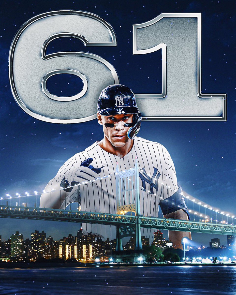 What a moment, what a season…a year we won’t soon forget. Congrats to Aaron Judge! Thanks for reminding us how champions show up every step of the way. He bet on himself &amp; is having the year of a lifetime. And, it’s NOT OVER YET. RISE UP! <a href="/MLB/">MLB</a> <a href="/Yankees/">New York Yankees</a>