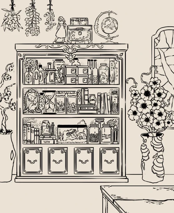 apothecary wip ✨🍄 