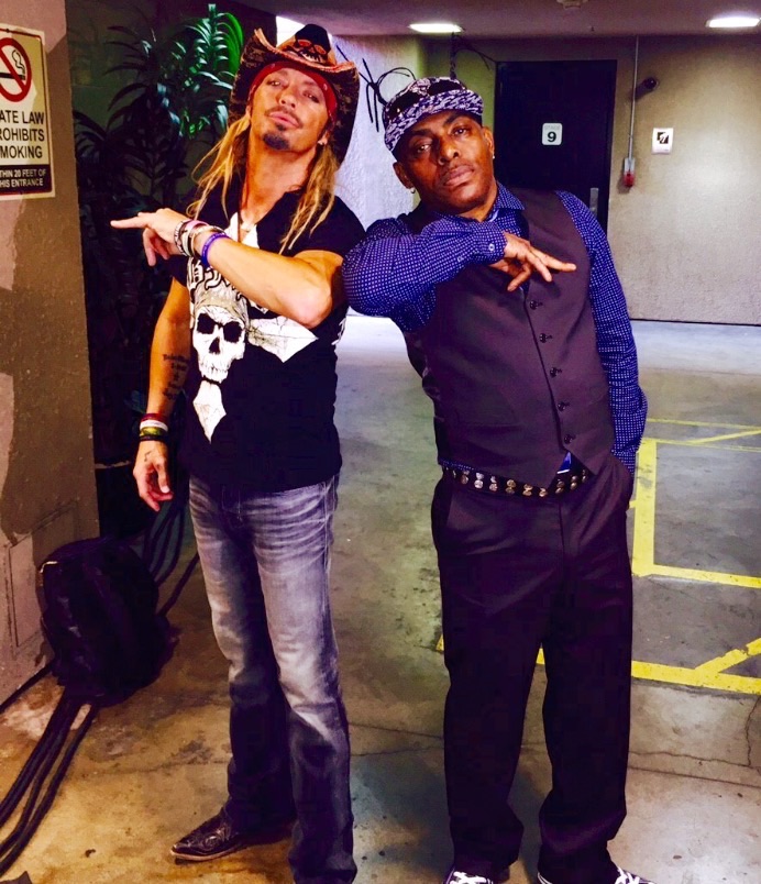 My deepest condolences go out to the family, friends &amp; fans on the loss of <a href="/Coolio/">COOLIO</a>. This photo from when we did <a href="/ABCNetwork/">ABC</a> #GreatestHits together. Awesome guy who will be missed. #Coolio