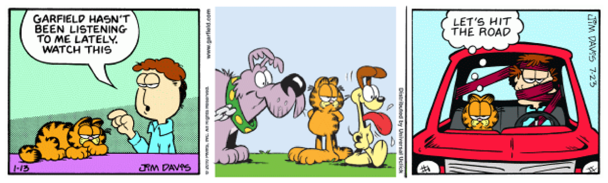 RandomizedGarf's tweet photo. Randomized Garfield comic #17335 using Linear template https://t.co/9PHgDBUnzp