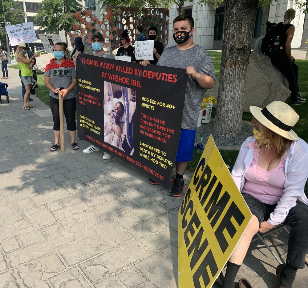 voices_strength's tweet photo. On October 8, 2015 #ThomasPurdy, who was disabled, suffered #PoliceBrutality by @RenoPolice, then was asphyxiated to death by @WashoeCoSheriff. https://t.co/XjlR5mAHKx
