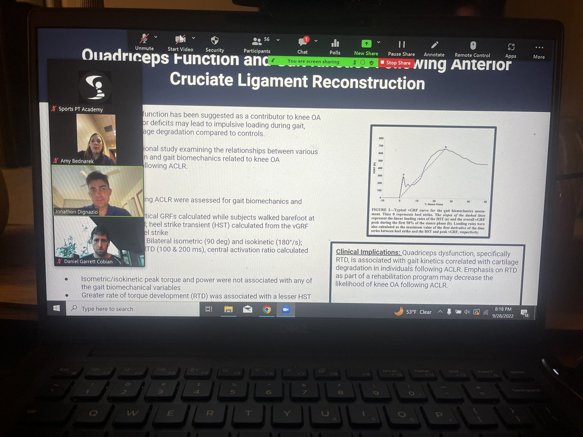 LanserBailey's tweet photo. One of my favorite journal clubs to date! Two of my fave mentors in one place discussing my favorite injury ๐คฏ๐คฏ๐คฏ thank you @MeredithChaput and #twitterlessDan @UWBadgerAP https://t.co/SEgabyFM7l