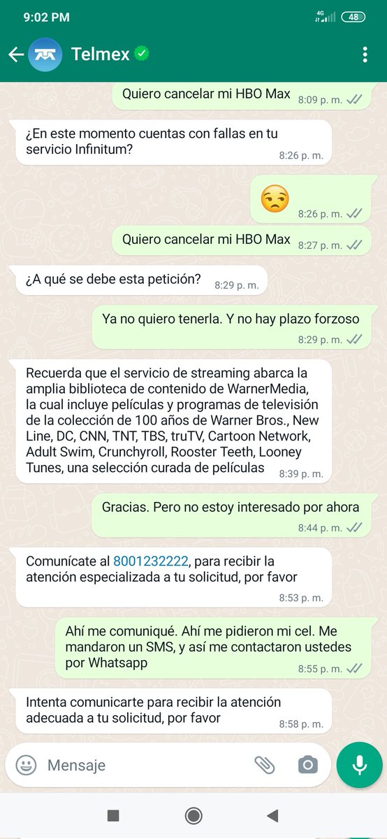 soy_pablo's tweet photo. 7. El asesor en WhatsApp te pide que llames al 8001232222 https://t.co/wRCt6utXDh