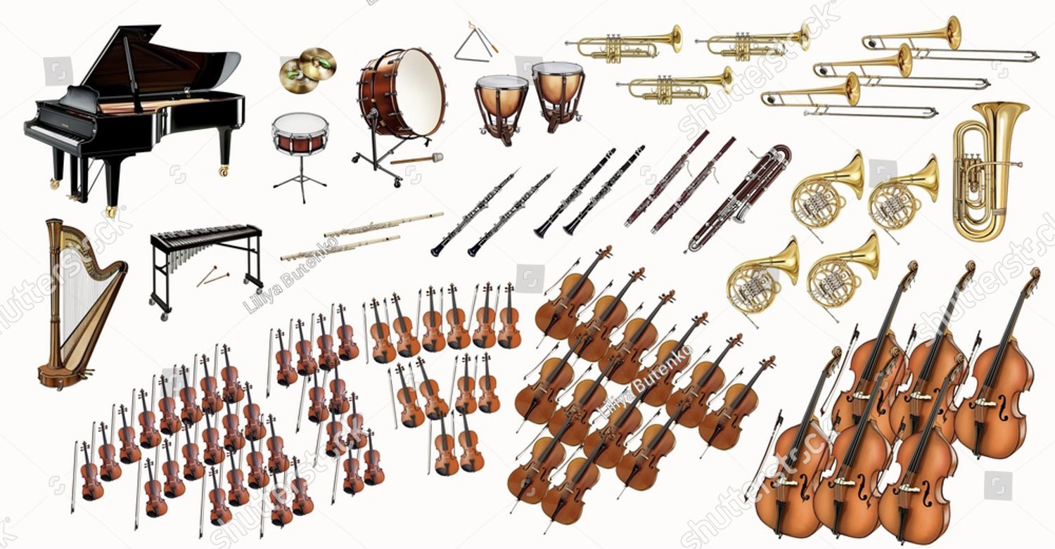 Symphonic Orchestra Woodwind instruments