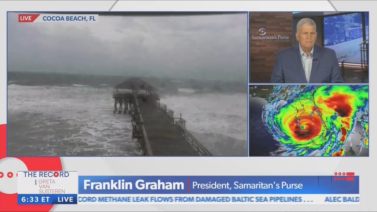 Franklin Graham on Twitter: "Appreciate @Greta Van Susteren having me on  @Newsmax #TheRecord to talk about how @SamaritansPurse is responding to  help in Florida. #HurricaneIan https://t.co/8dKNmzf3J1" / Twitter