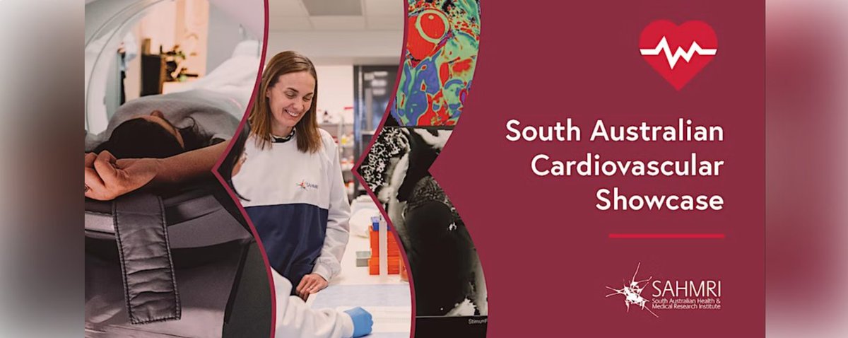 mj_ludlow's tweet photo. Registration open for the SA Cardiovascular Research Showcase

This FREE event will feature an address by the SA Minister for Health &amp; Wellbeing The Hon Chris Picton MP, as well as a presentation by Heart Foundation CEO David Lloyd.

 https://t.co/u9SUErGq5U https://t.co/J8N6bTS6eu