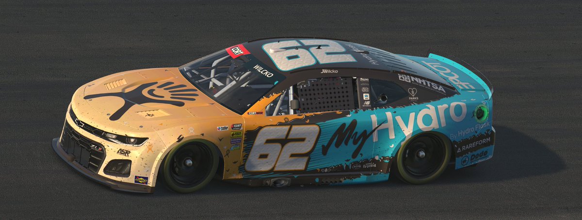 JWilcko's tweet photo. We just struggled with tire wear in our #62 #MyHydro by @HydroFlask car in tonight's @CORTRacing Cup Series event.
Finished 20th after starting 31st so that is a positive. We have a week off before returning at Michigan so visit https://t.co/5jG0MyRRMy
#HeyLetsGo #RefillForGood https://t.co/LtGVJNcOHl