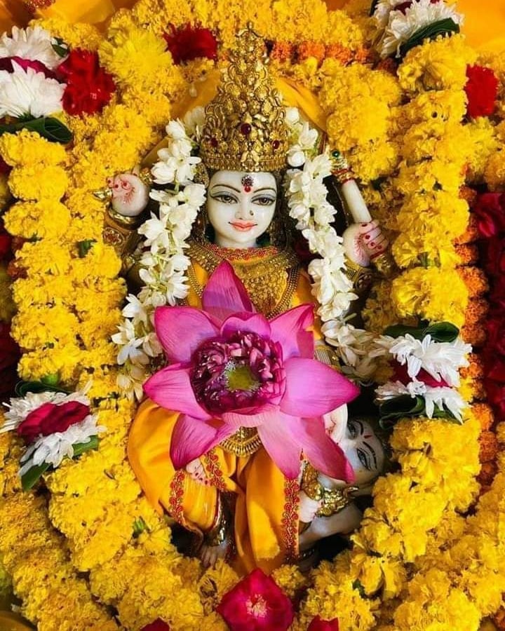 baglamukhipuja's tweet image. माँ बगलामुखी राजयोग की देवी हैं। सत्ता-असत्ता इनके अधीन हैं। इसलिए नेता भी इनकी शरण में जाते हैं। माँ बगलामुखी कल्याण की देवी हैं।