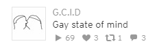 GCID_OFFICIAL's tweet photo. song just dropped and hit 69 plays - https://t.co/9KawOXAx6G
#Rap #SoundCloud #music #jhonnysins #LoFiBeats #rapper #ArtistOnTwitter https://t.co/58YJUSGvOW