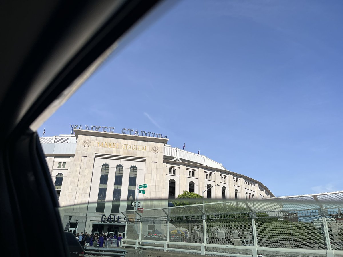 AJRupchandani's tweet photo. In case folks needed a reminder here is the PSA: I am Dr. Anju Jeraldine Rupchandani and I am Bronx born die-hard Yankees fan. I got to celebrate my commencement at Yankee Stadium 🏟 and that was heaven on earth. #NYUProud #BaseballFanGal #167GrandConcourse https://t.co/Rp7kjpKKA6