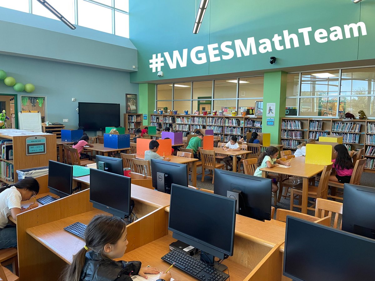 timmyGTI's tweet photo. Second round of Math Olympiad Try-Outs for 4th @WGESdragons mathletes ✖️➗➕♾🟰 today! GOOD LUCK! #WGESMathTeam @Carrollisd @MathOlympiads #extremeproblemsolving #theGrove #WGES2223 https://t.co/KD7ltpwmQ1